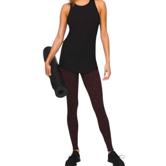 LULULEMON ATHLETICA Align Pant 28' In Formation Camo Dark Adobe Size 4 - Picture 2 of 5